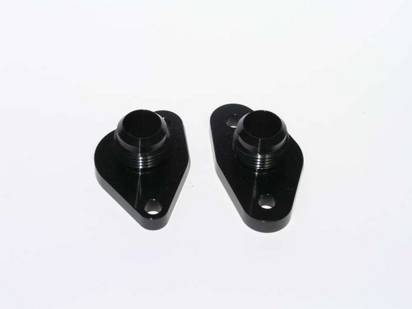 SBF W/P PORT ADAPTERS -12AN MALE/PR/BLACK